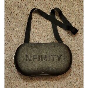 NFINITY Cheer Shoe Carrying Case Storage Crossbody BAG ONLY Black Gold Glitter